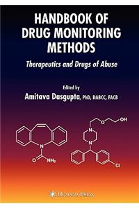 Handbook of Drug Monitoring Methods