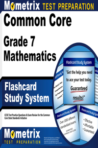 Common Core Grade 7 Mathematics Flashcard Study System