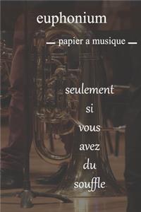 euphonium papier a musique