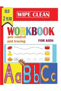 wipe clean workbook pen control and tracing for kids old 2 year