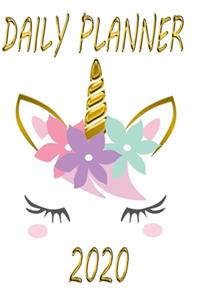 Unicorn Daily Planner 2020