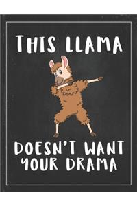 This Llama Doesn't Want Your Drama