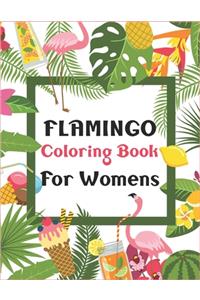 Flamingo Coloring Book for Womens