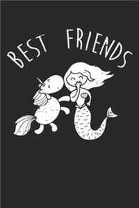Unicorn Mermaid Best Friends