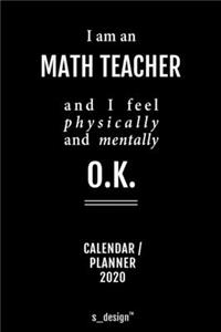 Calendar 2020 for Math Teachers / Math Teacher