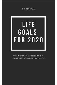 Life Goals for 2020