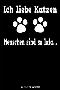 Ich Liebe Katzen Menschen Sind So Lala