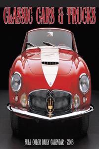 Classic Cars & Trucks 2018 Box Calendar