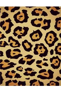 Leopard Print Journal Notebook