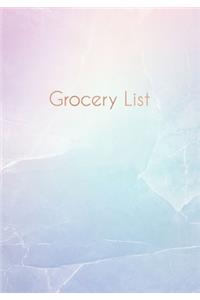 Grocery List