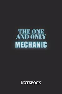 The One And Only Mechanic Notebook
