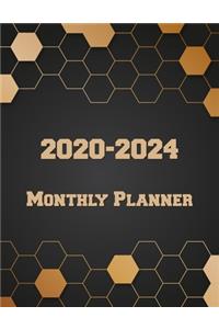 2020-2024 Monthly Planner