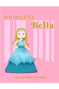 Princess Bella Draw & Write Notebook