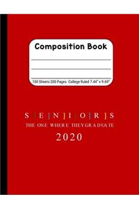 Seniors The One Where They Graduate 2020