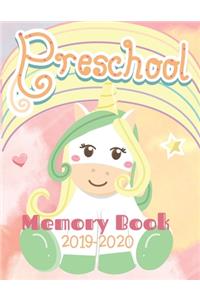 Preschool Memory Book 2019-2020