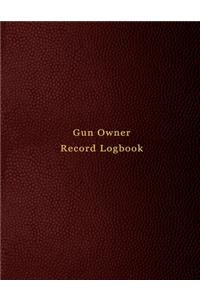 Gun owner record Logbook