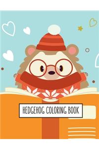 Hedgehog Coloring Book