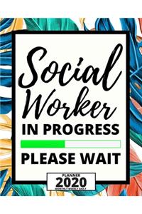 Social Worker In Progress Please Wait