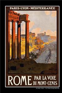 Rome, Italy - Notebook/Journal: 6x9 Inches, 100 Pages - Journal Lined