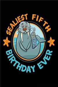 Sealiest Fifth Birthday Ever: Birthday Journal For 5 Year Old