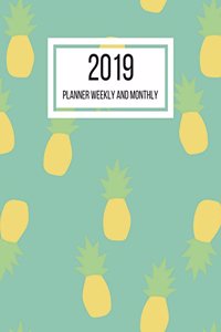2019 Planner Weekly and Monthly