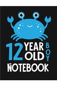 12 Year Old Boy Notebook