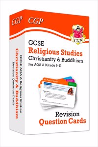 GCSE AQA A Religious Studies: Christianity & Buddhism Revision Question Cards