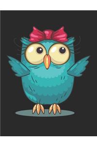 Cutie Patootie Owl #4 Lined Journal