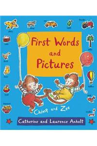 Chimp and Zee's First Words and Pictures