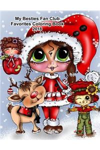 My Besties Fan Club Favorites Coloring Book 2018