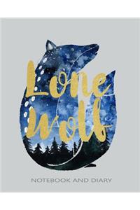 Lone wolf notebook