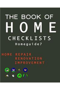 The Book of HOME CHECKLISTS