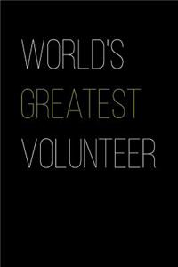 World's Greatest Volunteer