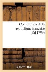 Constitution de la République Française