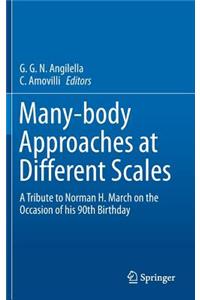 Many-Body Approaches at Different Scales