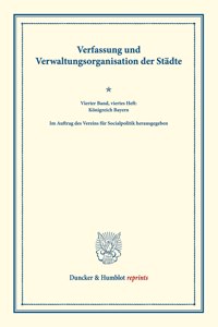 Verfassung Und Verwaltungsorganisation Der Stadte