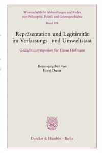 Reprasentation Und Legitimitat Im Verfassungs- Und Umweltstaat