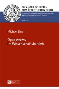 Open Access Im Wissenschaftsbereich