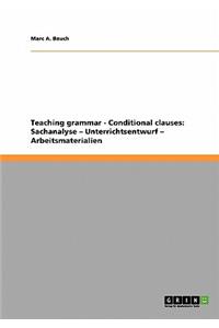 Teaching grammar