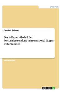 Das 4-Phasen-Modell der Personalentsendung in international tätigen Unternehmen