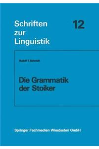 Grammatik Der Stoiker