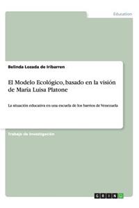 El Modelo Ecológico, basado en la visión de María Luisa Platone