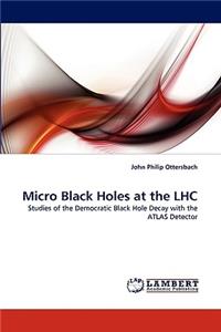 Micro Black Holes at the Lhc