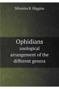 Ophidians zoological arrangement of the different genera