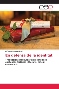 En defensa de la identitat