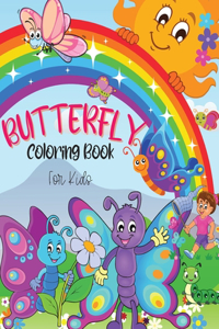 Butterfly Coloring book For Kids