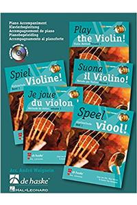 PLAY THE VIOLIN PIANO ACCOMPANIMENT VOL