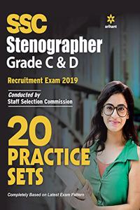 20 Practice Sets SSC Stenographer (Grade 'C' & 'D') 2019