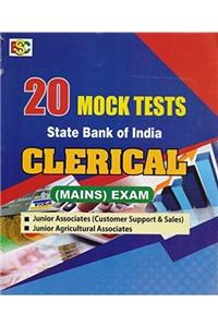 20 Mock Tests State Bank Of India Clerical(Main) Exam