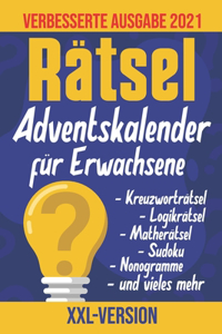 Rätsel Adventskalender für Erwachsene - XXL Version